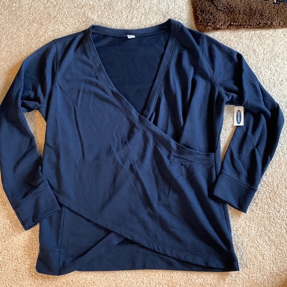 Old Navy | Tops | Super Soft Old Navy Active Wrap Sweatshirt Size Large Nwt  | Poshmark